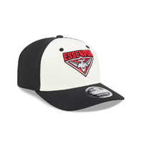 New Era Essendon Bombers 9Seventy SS NRL26 Two-Tone Contrast Chrome/Red OSFM