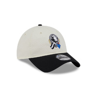 New Era Collingwood Magpies 9Twenty AFL26 Two-Tone Heritage Chrome/Black OSFM