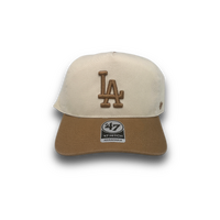 47 Brand Los Angeles Dodgers Hitch Two Tone Natural/Beige OSFM