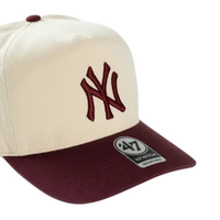 47 Brand New York Yankees Hitch Two Tone Natural/Maroon OSFM