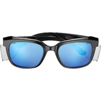 Bolle Safety STKS 410 STK41N51A Gloss Black / Cobalt Blue Mirror Polarised Lenses