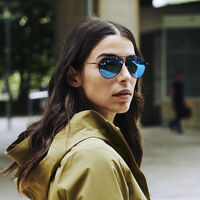 Bolle Livewire BS142003 Matte Gold / Axis Polarised Lenses
