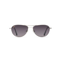 Maui Jim Baby Beach GS245-17 Silver / Neutral Grey Polarised Lenses