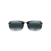 Maui Jim Banyans Asian Fit 412N-02 Gloss Black / Neutral Grey Polarised Lenses