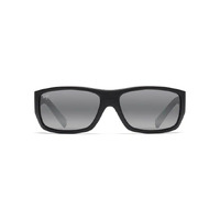 Maui Jim Wassup 123-02W Matte Black Wood Grain / Neutral Grey Polarised Lenses *