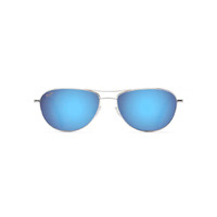 Maui Jim Baby Beach B245-17 Silver / Blue Hawaii Polarised Lenses