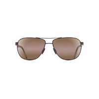 Maui Jim Castles H728-01M Matte Chocolate / HCL Bronze Polarised Lenses