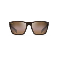 Maui Jim Makoa H804-25W Matte Brown Wood Grain / HCL Bronze Polarised Lenses *