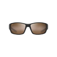 Maui Jim Local Kine H810-25MC Matte Dark Transparent Brown Tan and Cream / HCL Bronze Polarised Lenses