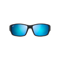 Maui Jim Local Kine B810-53B Soft Black Sea Blue and Grey / Blue Hawaii Polarised Lenses