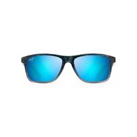 Maui Jim Onshore B798-03S Blue Black Stripe Fade / Blue Hawaii Polarised Lenses