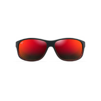 Maui Jim Kaiwi Channel RM840-07C Burgundy Stripe / Hawaii Lava Polarised Lenses *