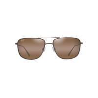 Maui Jim Mikioi H887-01 Satin Sepia / HCL Bronze Polarised Lenses