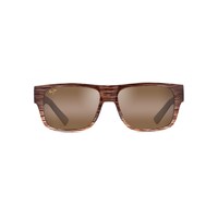 Maui Jim Keahi H873-10 Brown Stripe / HCL Bronze Polarised Lenses