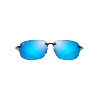 Maui Jim Ho'okipa XL B456-14A Translucent Grey / Blue Hawaii Polarised Lenses