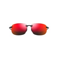 Maui Jim Ho'okipa XL RM456-02A Matte Black / Hawaii Lava Polarised Lenses