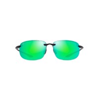 Maui Jim Ho'okipa XL GM456-14 Translucent Matte Grey / MauiGreen Polarised Lenses