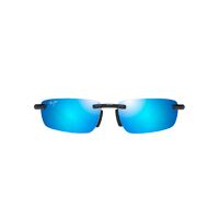 Maui Jim Ilikou B630-02 Shiny Black w Blue / Blue Hawaii Polarised Lenses