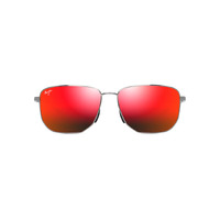 Maui Jim Lamalama Asian Fit RM652-17 Shiny Light Ruthenium / Hawaii Lava Polarised Lenses