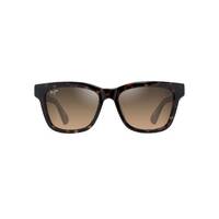 Maui Jim Hanohano HS644-10 Shiny Dark Havana w Transparent Yellow / HCL Bronze Polarised Lenses