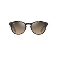 Maui Jim Hiehie HS636-10 Shiny Dark Havana w Transparent Yellow / HCL Bronze Polarised Lenses