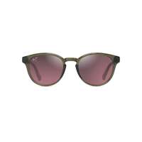 Maui Jim Hiehie RS636-15 Shiny Transparent Green / Maui Rose Polarised Lenses