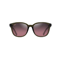 Maui Jim Kuikahi RS647-15 Shiny Transparent Green / Maui Rose Polarised Lenses