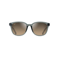 Maui Jim Kuikahi HS647-14 Shiny Transparent Dark Grey / HCL Bronze Polarised Lenses