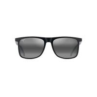 Maui Jim Makamae 619-02 Matte Black / Neutral Grey Polarised Lenses