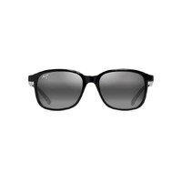 Maui Jim Makuahine Asian Fit 654-02 Shiny Black / Neutral Grey Polarised Lenses