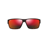 Maui Jim Uila Asian Fit RM662-10 Matte Dark Havana / Hawaii Lava Polarised Lenses