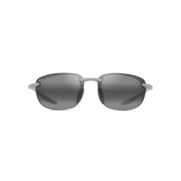 Maui Jim Ho'okipa Ultra 676-17 Metal Matte Silver / Neutral Grey Polarised Lenses