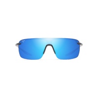 Maui Jim Palulu B680-02 Matte Black / Blue Hawaii Polarised Lenses