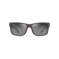 Maui Jim Ho'opili 683-14 Metal Matte Grey / Neutral Grey Polarised Lenses