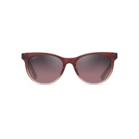 Maui Jim Lonomea RS588-04 Shiny Transparent Red to Light Pink / Maui Rose Polarised Lenses
