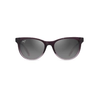 Maui Jim Lonomea GS588-28 Shny Transparent Dark Violet w Lilac / Neutral Grey Polarised Lenses