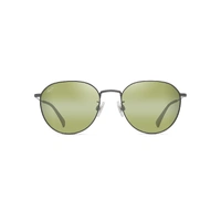 Maui Jim Kauwela HT591-17A Shiny Ruthenium w Transparent Brown / Maui HT Polarised Lenses