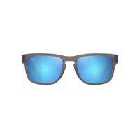 Maui Jim Kupulau B593-14 Matte Transparent Grey / Blue Hawaii Polarised Lenses