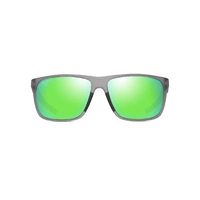 Maui Jim Lehopulu GM598-14 Matte Transparent Grey / MauiGreen Polarised Lenses