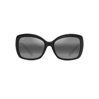 Maui Jim Orchid 735-02 Shiny Black / Neutral Grey Polarised Lenses