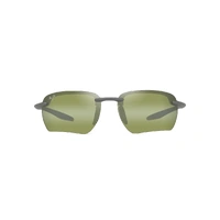Maui Jim Hookipa Ultra G HTP336-14 Metal Matte Grey / HT Green Photocromic Polarised Lenses
