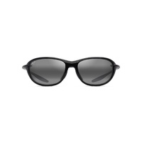 Maui Jim Hookipa Ultra R 339-02 Shiny Black / Neutral Grey Polarised Lenses