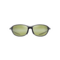 Maui Jim Hookipa Ultra R Asian Fit HT340-14 Metal Shiny Transparent Dark Grey / Maui HT Polarised Lenses
