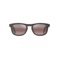 Maui Jim Aliali R342-01 Matte Solid Dark Brown / Maui Rose Polarised Lenses