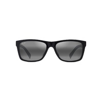 Maui Jim Kowelo 345-02 Shiny Black / Neutral Grey Polarised Lenses
