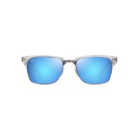 Maui Jim Kawika XL B354-05 Shiny Crystal / Blue Hawaii Polarised Lenses