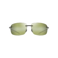 Maui Jim Breakwall HT422-15 Shiny Transparent Khaki Green / Maui HT Polarised Lenses
