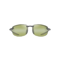 Maui Jim Hookipa Ultra HTP676-14 Metal Matte Grey / HT Green Polarised Photochromic Lenses