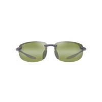 Maui Jim Hookipa Ultra Asian Fit HTP677-14 Metal Matte Grey / HT Green Polarised Photochromic Lenses