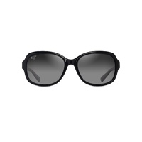 Maui Jim Hiluhilu GS355-02 Shiny Black / Neutral Grey Polarised Lenses